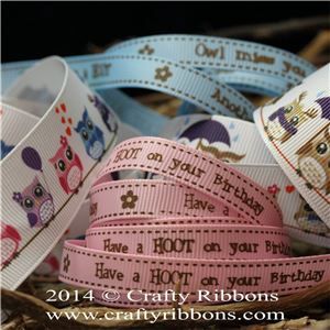 Spring Owl Ribbon - WANT IT ALL